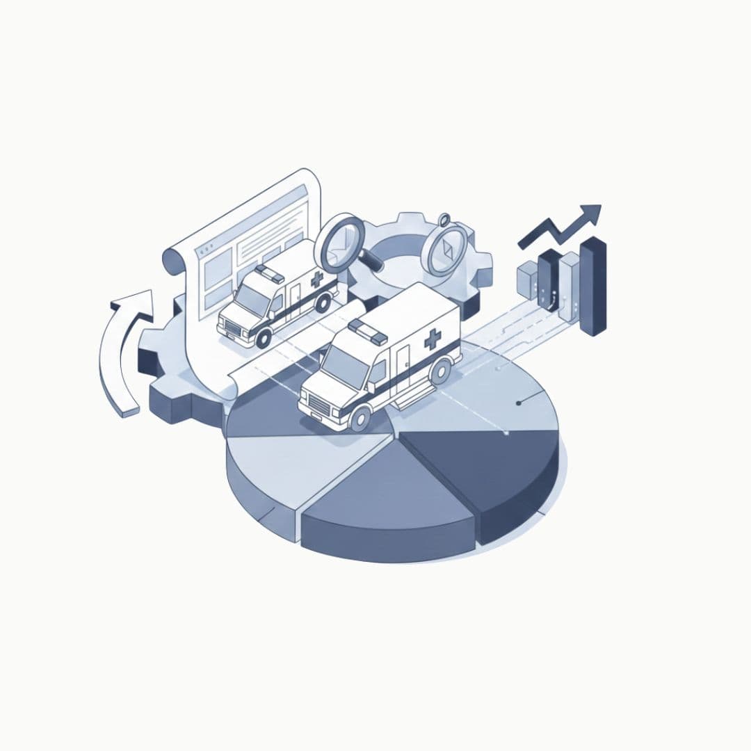 NEMT brand positioning strategy visualization